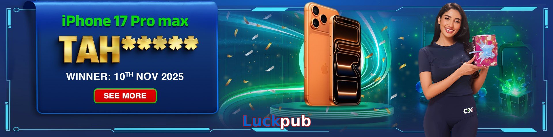 Luckpub game app for Pakistan players