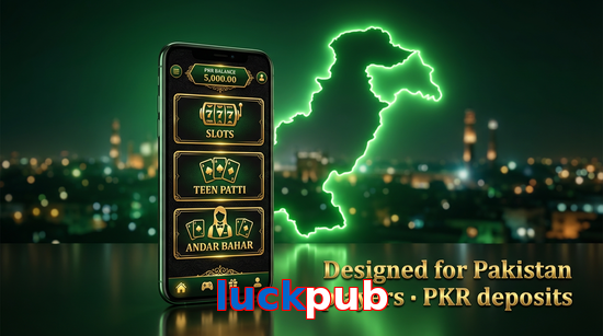 Main screen of Luckpub pk page for PK players